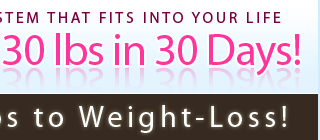 3 Easy Steps to Weight-Loss